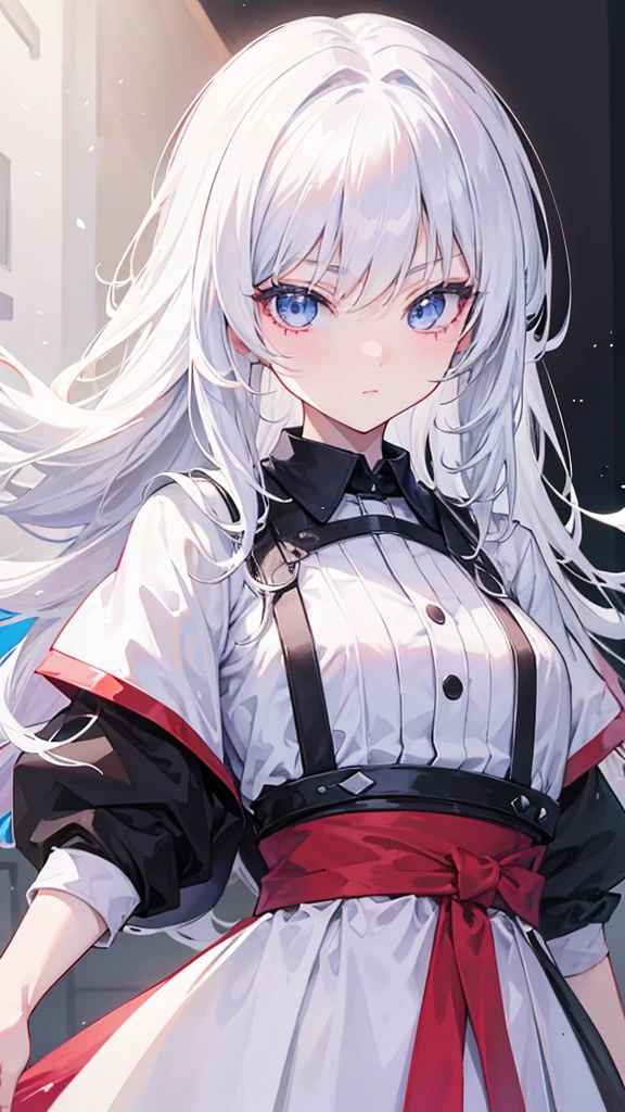 (best quality,4k,8k,highres,masterpiece:1.2),ultra-detailed,(realistic,photorealistic,photo-realistic:1.37),a boy,white hair,mullet style,good shirt,detailed eyes,pouty lips,thin eyebrows,freckles,stylish,youthful,confident,standing in front of a vibrant urban backdrop,artistic lighting,sharp focus,vivid colors,portraits,medium:oil painting,warm color tone
