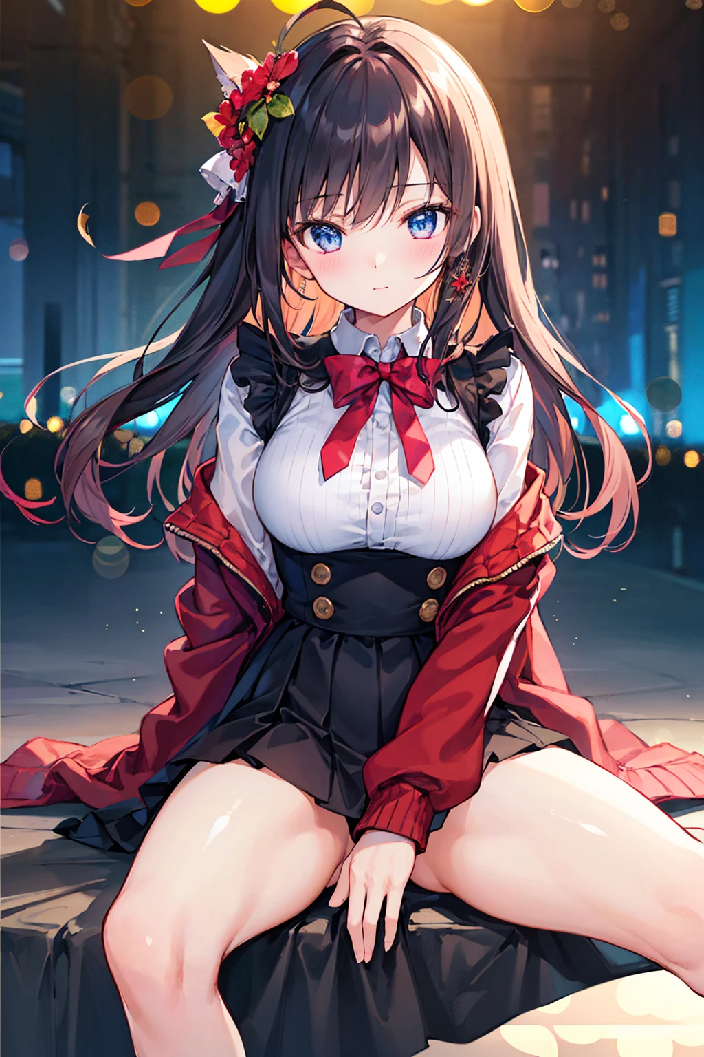 How to sit a girl、Split、Spread your legs,((Highest quality)), (Very detailed), (High-definition CG synthesis 8K wallpaper), 高いly detailed, 高い-definition raw color photos, Professional photography, (((Bokeh))), Written boundary depth,