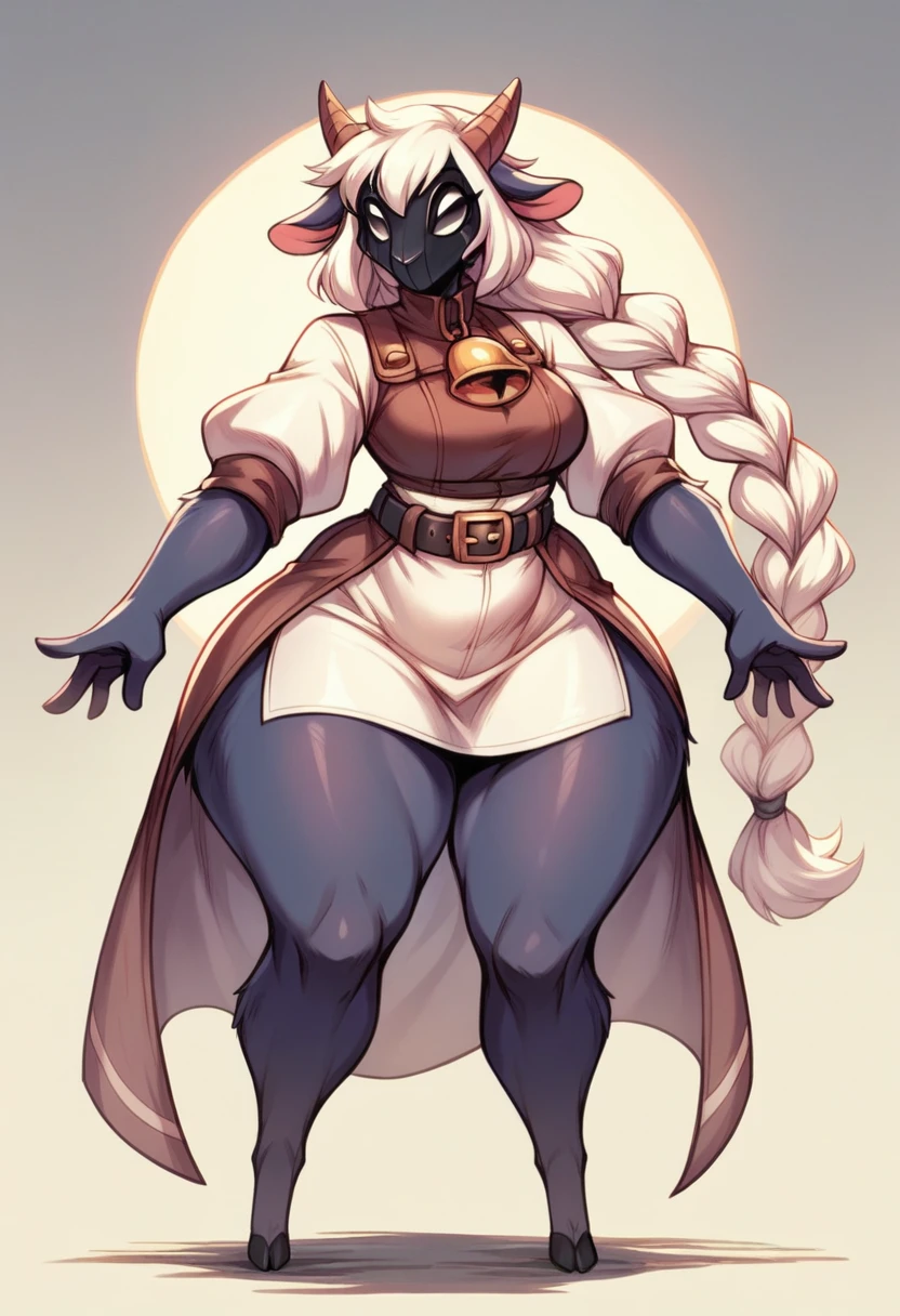 (by kredri), a full body, low angle view of an anthro femboy and girly (living inflatable) banbaro looking at the viewer, in ((tribal clothing)), nipples, male, wide hips, thick thighs, small waist, standing, penis, balls, flaccid, uncut, foreskin, big penis, long penis, bone necklace, armbands, nipple piercing, feet, big feet, large feet, padded feet, countershade feet, plantigrade, humanoid feet, ((3 toes)), (3 big toes), leaking, pre cum, pooltoy, nipple pinch, erect nipples,