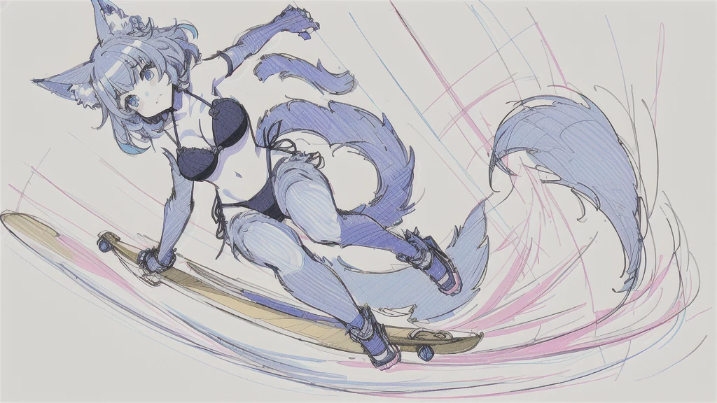 a drawing of a girl riding a skateboard down a street, rough abstract sketch, sketch of a lucid dream, sketch of an ocean in ms paint, rough sketch, scribble sketch, detailed but rough, old sketch, impressionist drawing, sketched 4k, drawn with photoshop, black ink rough sketch, inspired by Matthijs Maris, line sketch, loosely drawn, anime character of a woman with a cat ears and a cat tail, cute anime catgirl, anime catgirl, attractive cat girl, nekomimi, very beautiful anime cat girl, anime cat girl in a bikini maid costume, fullbody commission for, holo if a wolf girl, holo is a wolf girl, anime moe artstyle, beautiful anime catgirl, bikini stand front view sketch, front view female body guidelines, front view the female body, female body front view tutorial