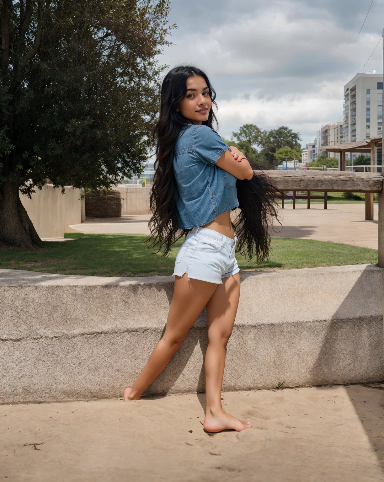 latina, Black hair , photo nu