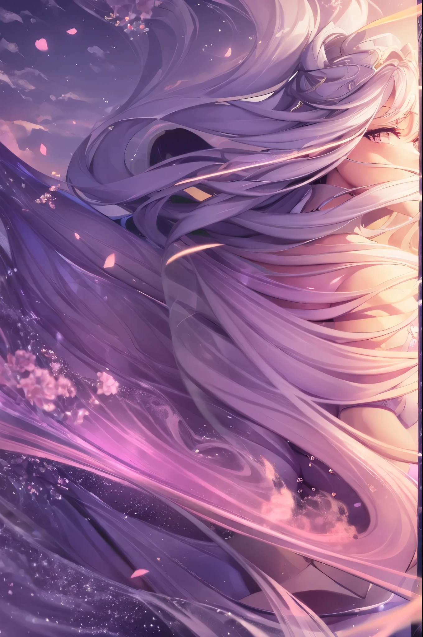 {{{masterpiece}, }}, {Extremely detailed CG unity 8k wallpaper}, Astonishing, Fine details, Solitary, {{Flowing hair}, }, {{Cherry blossoms}, }, outdoor, Sky, {{wind}, }, Detailed background, Beautiful and delicate eyes, transparent:evening dress:0.3, cleveage, smart student, {{whole body}, }, Dynamic poses, Dynamic Angle, cleveage, Looking at the audience, Detailed clothes, light, close up, best quality
