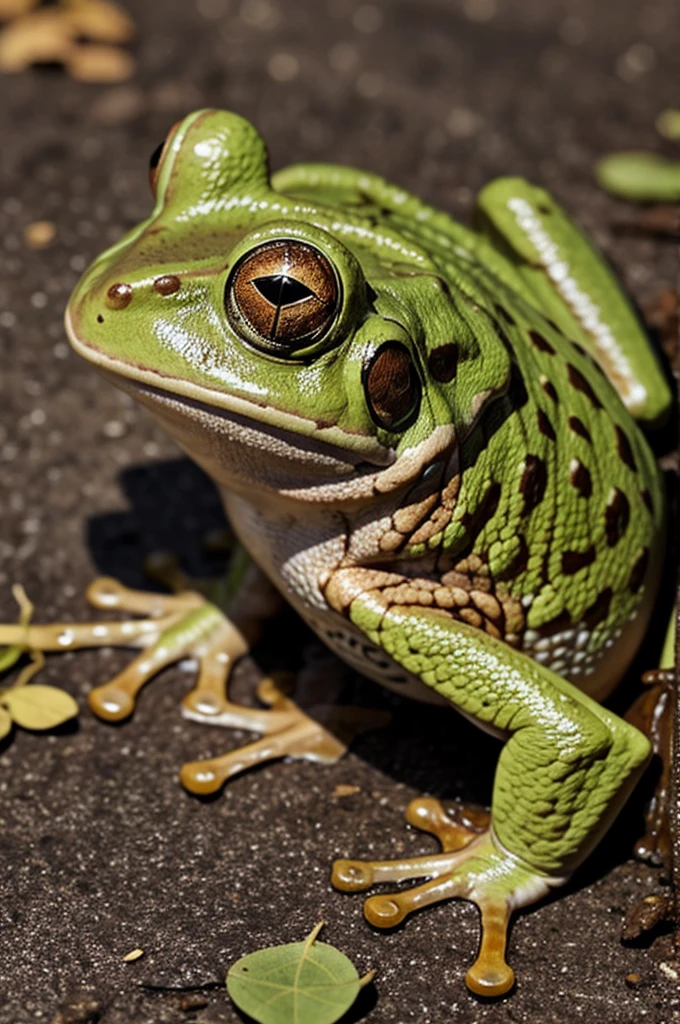 A frog