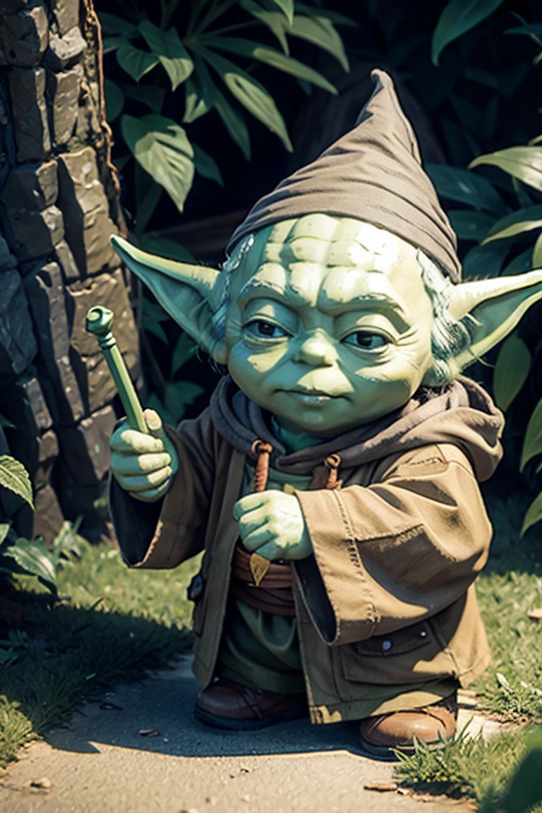 young yoda gnome