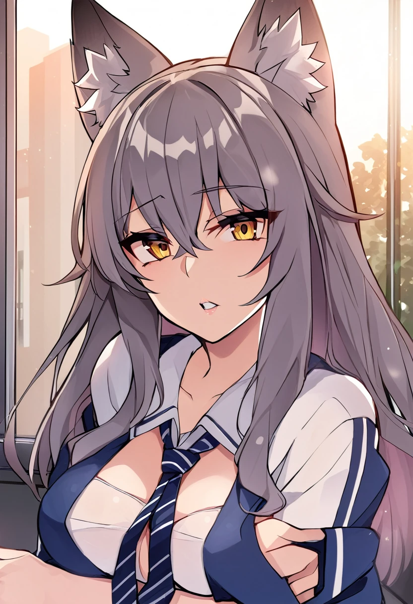 Sexy hot high school wolf girl 