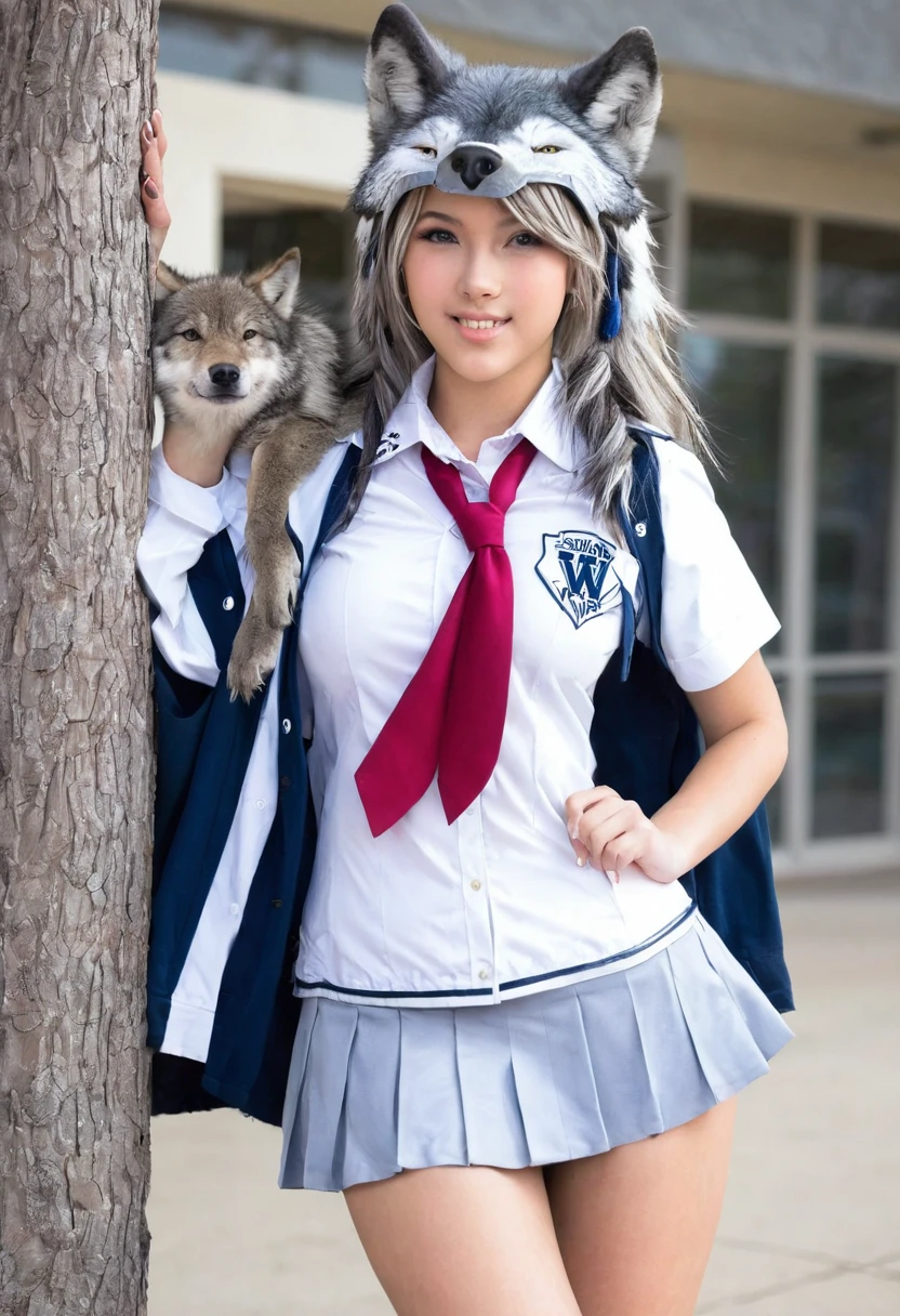 Sexy hot high school wolf girl