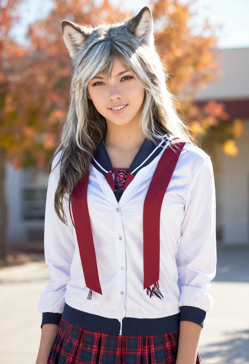 Sexy hot high school wolf girl