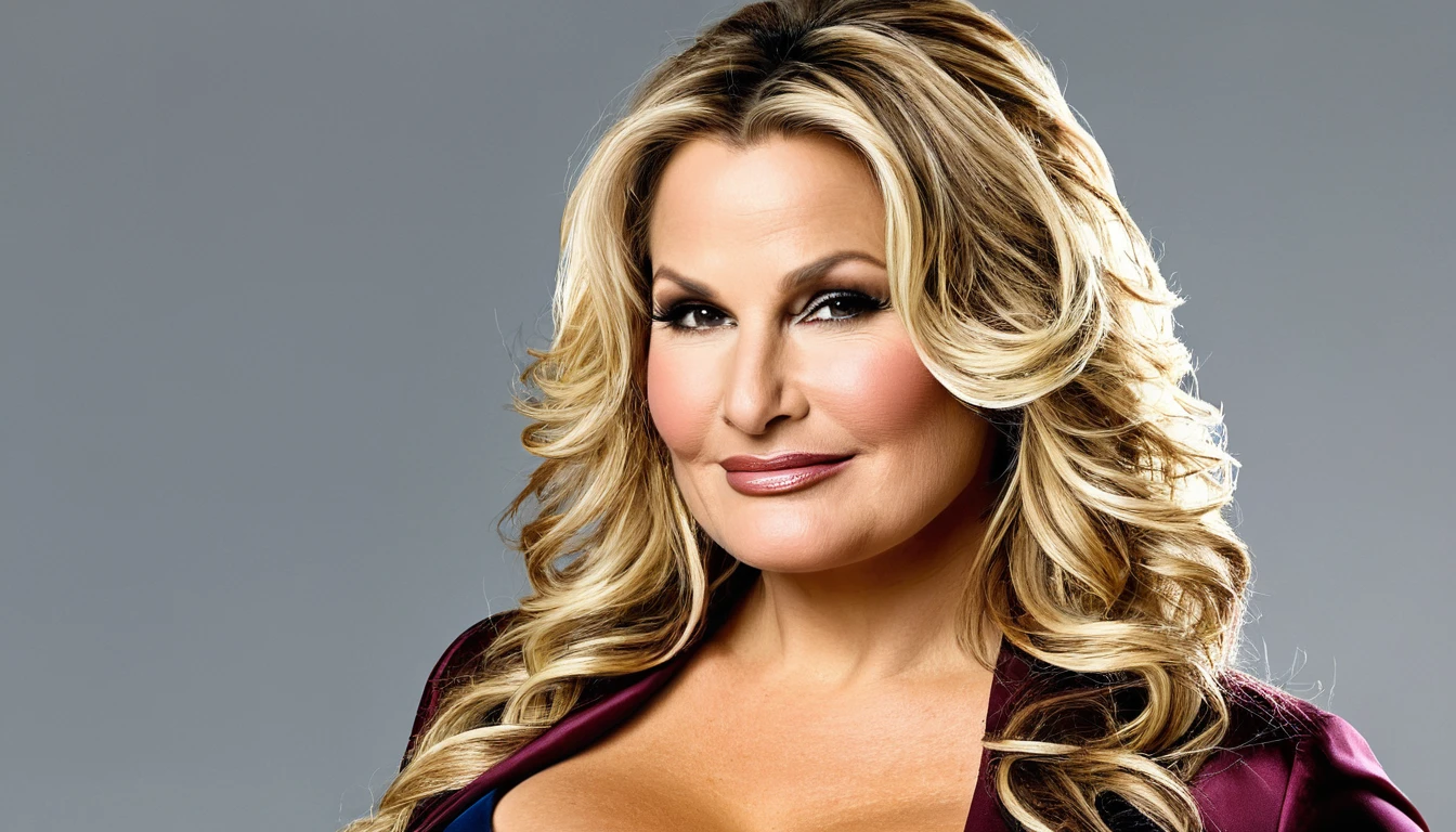 Jennifer Coolidge (bad woman; malicious smile;; big fat woman; powerful; trusting; higher) em 2024 Supergirl; full body