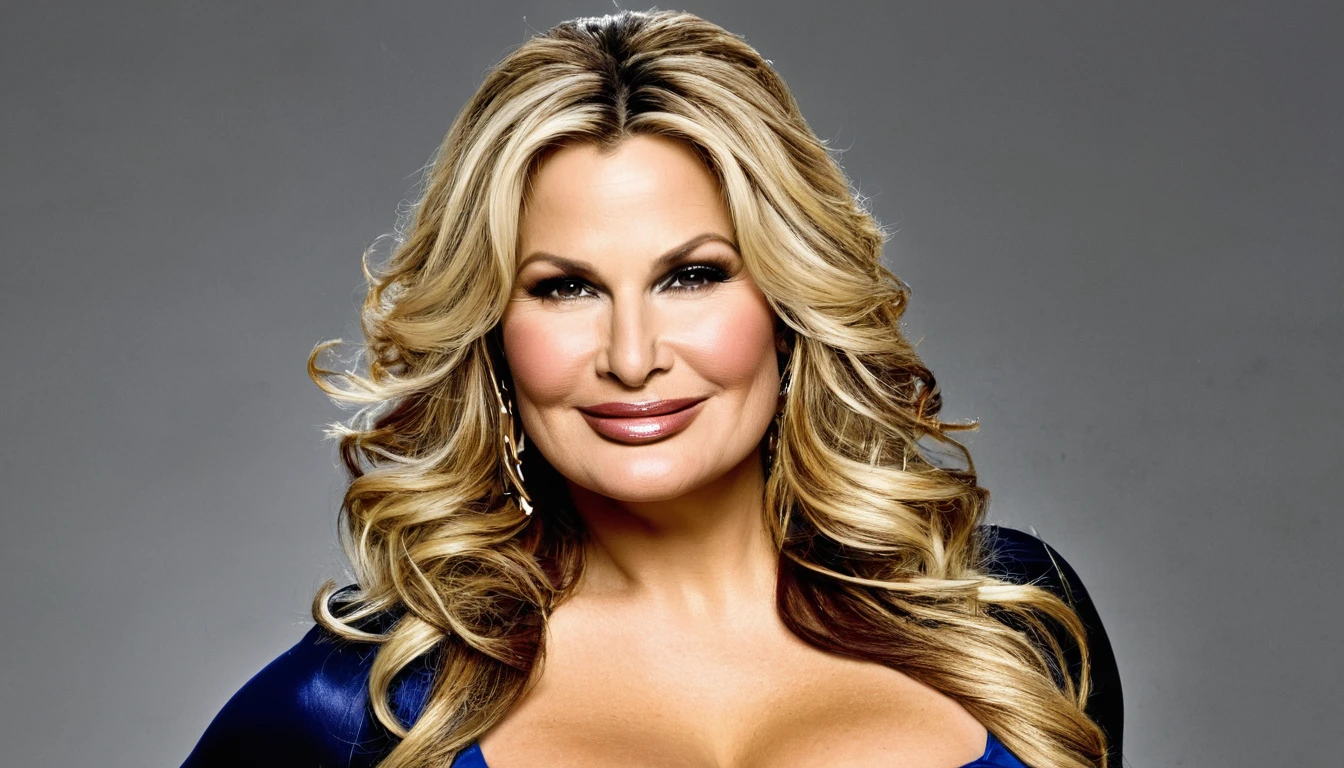Jennifer Coolidge (bad woman; malicious smile;; big fat woman; powerful; trusting; higher) em 2024 Supergirl; full body