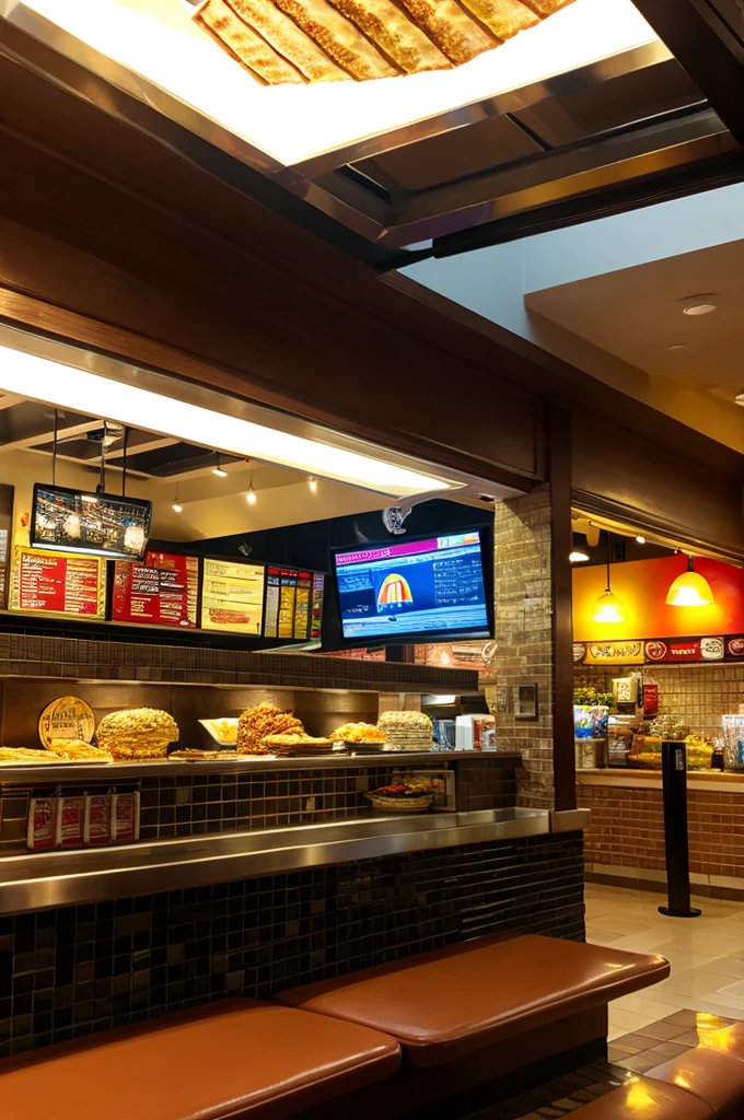 Highest quality, Great quality, 16K, Unbelievably absurd, Very detailed, delicate and dynamic, software, Natural light, , Diffuse reflection of light, Vortex of Light, In-store pop, , Fast Food Restaurant, McDonald's, hamburger, Sparkling, Create amazing image effects, kitchen, Upper body close-up, (Cute sexy girl, A large, swaying bust, Sexy long legs, hamburgerショップの店員, Sensual expression, Are you okay, Active, smile, Cook the patties, hamburgerを作る, Frying French fries, paper bag, busy, Sweaty, Long black hair, hamburgerショップのUniform, Store clerk uniform, hamburgerショップ店員の帽子をかぶる,)