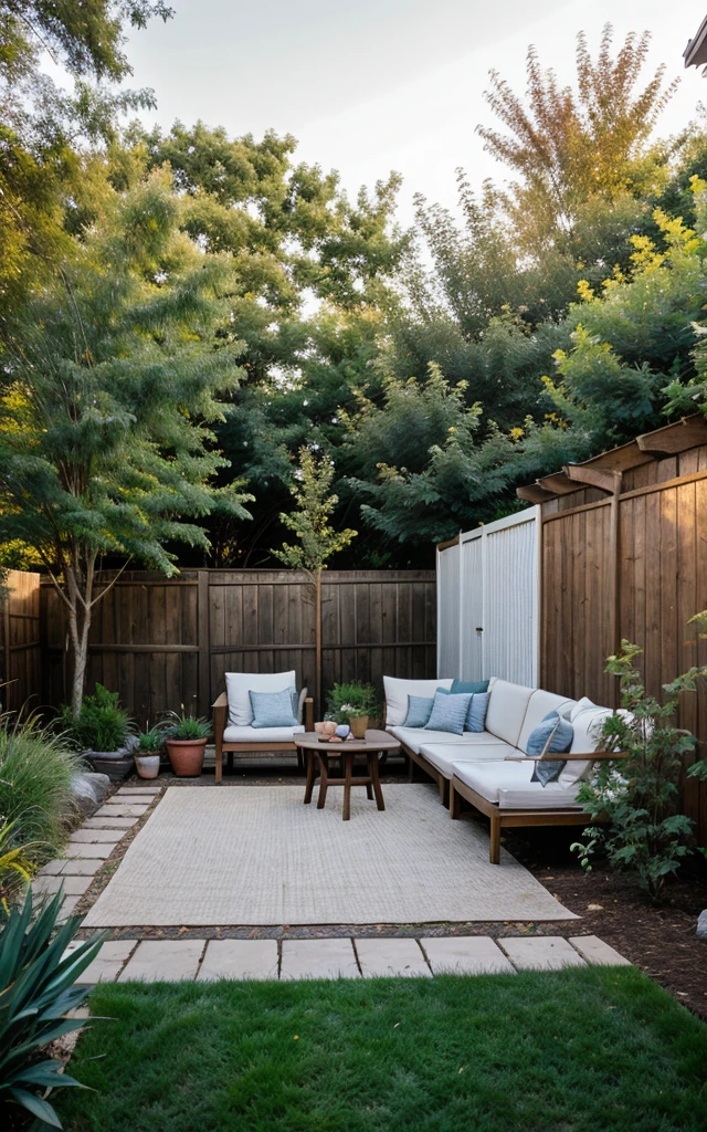 backyard scenery