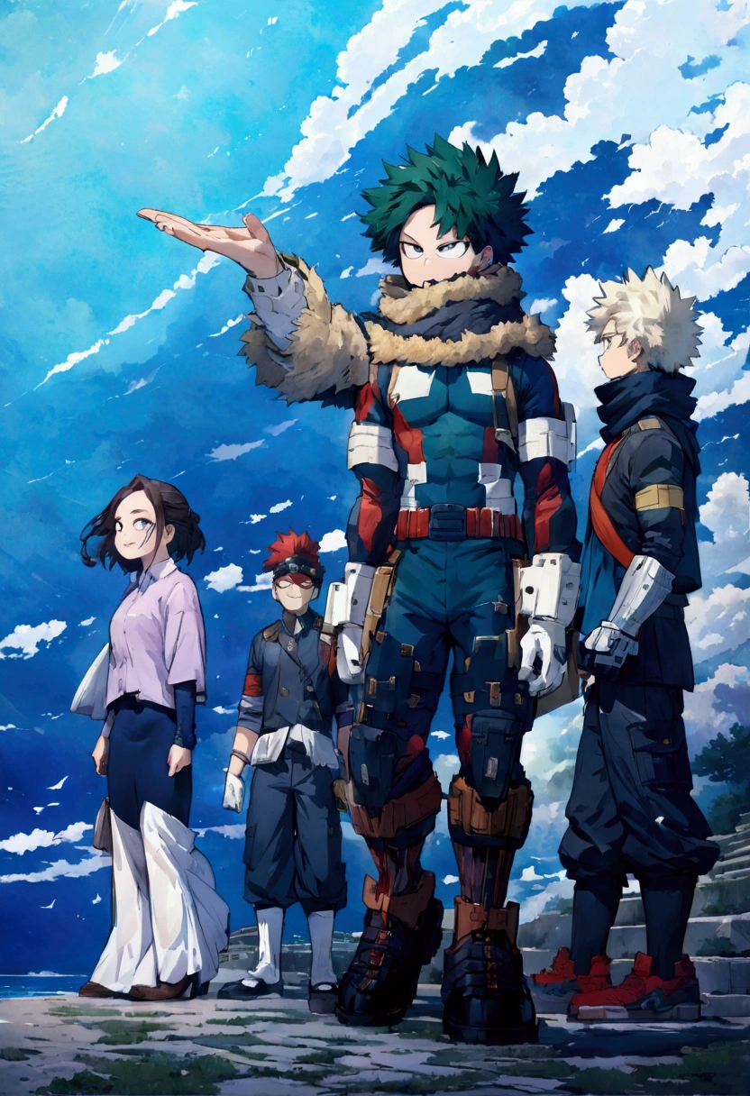 8k, high quality, anime, Boku no hero academia,