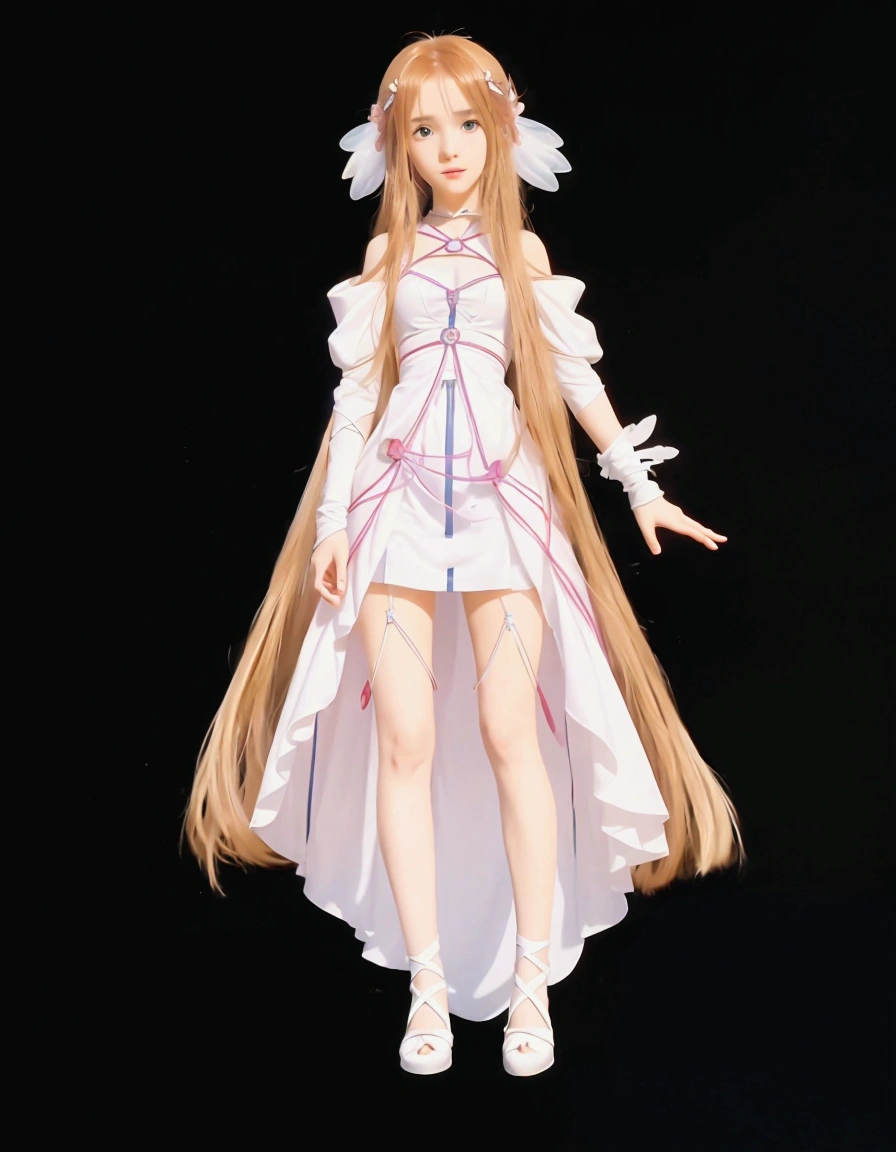 a cartoon image of a woman in a white dress with a sword, asuna yuuki, sao style anime, asuna from sao, rei hino as a princess, sao, anime goddess, madoka kaname, holo, humanoid pink female squid girl, anime girl named lucy, best anime character design, ethereal anime, sword art online, female anime character, ((Masterpiece, top quality, high resolution)), ((highly detailed CG unified 8K wallpaper)), a scene from Greek mythology,