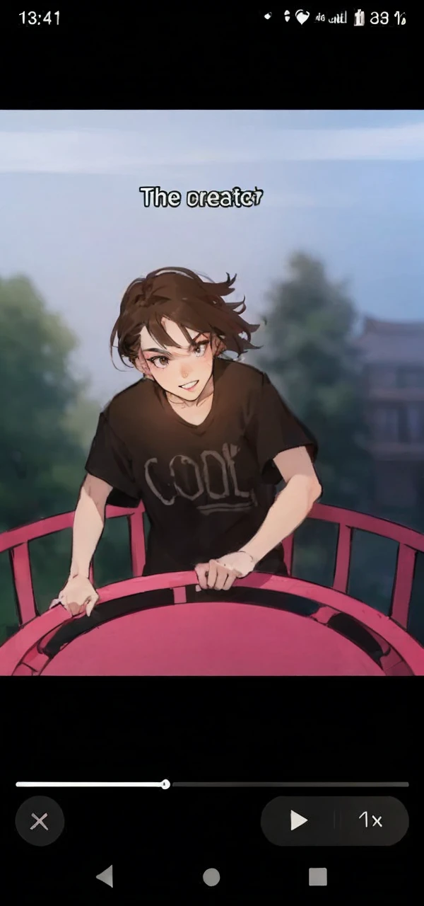 Girl long straight hair, light brown color, dark brown eyes, relaxed expression, pink lips,low-cut and tight black T-shirt,park background,White skin,tokyo revengers style