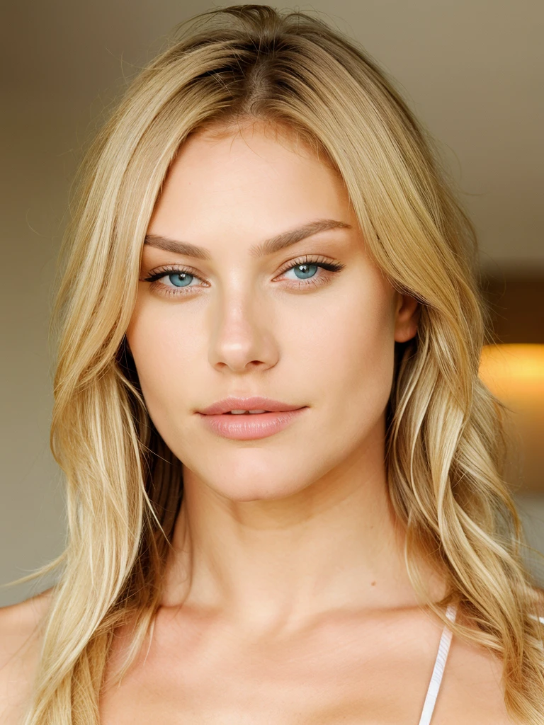 A magnificent luscious blonde