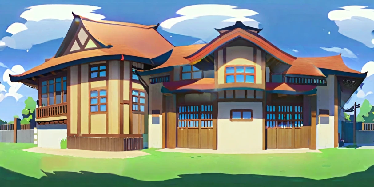 anime style house 