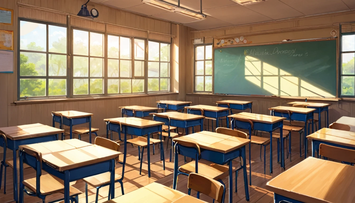Afternoon school background