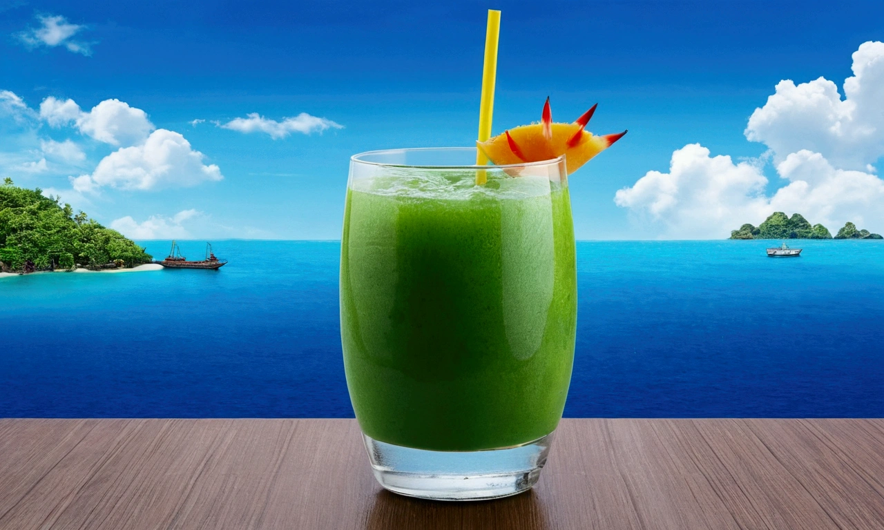 blue sky，Baiyun，Ocean，Tropical Juice,