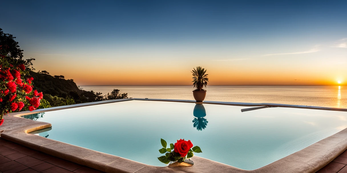 Good morning, Queen, king, Brazil, Italy, bathroom, Clean, window, Red Rose Tide, sunrise, Beautiful view  