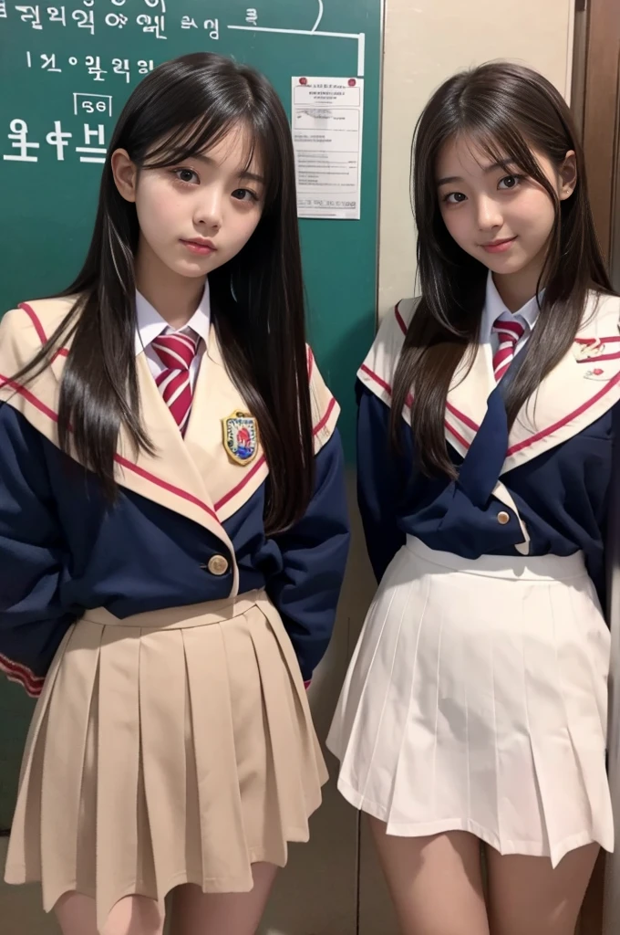 Korean high school girls imprison me