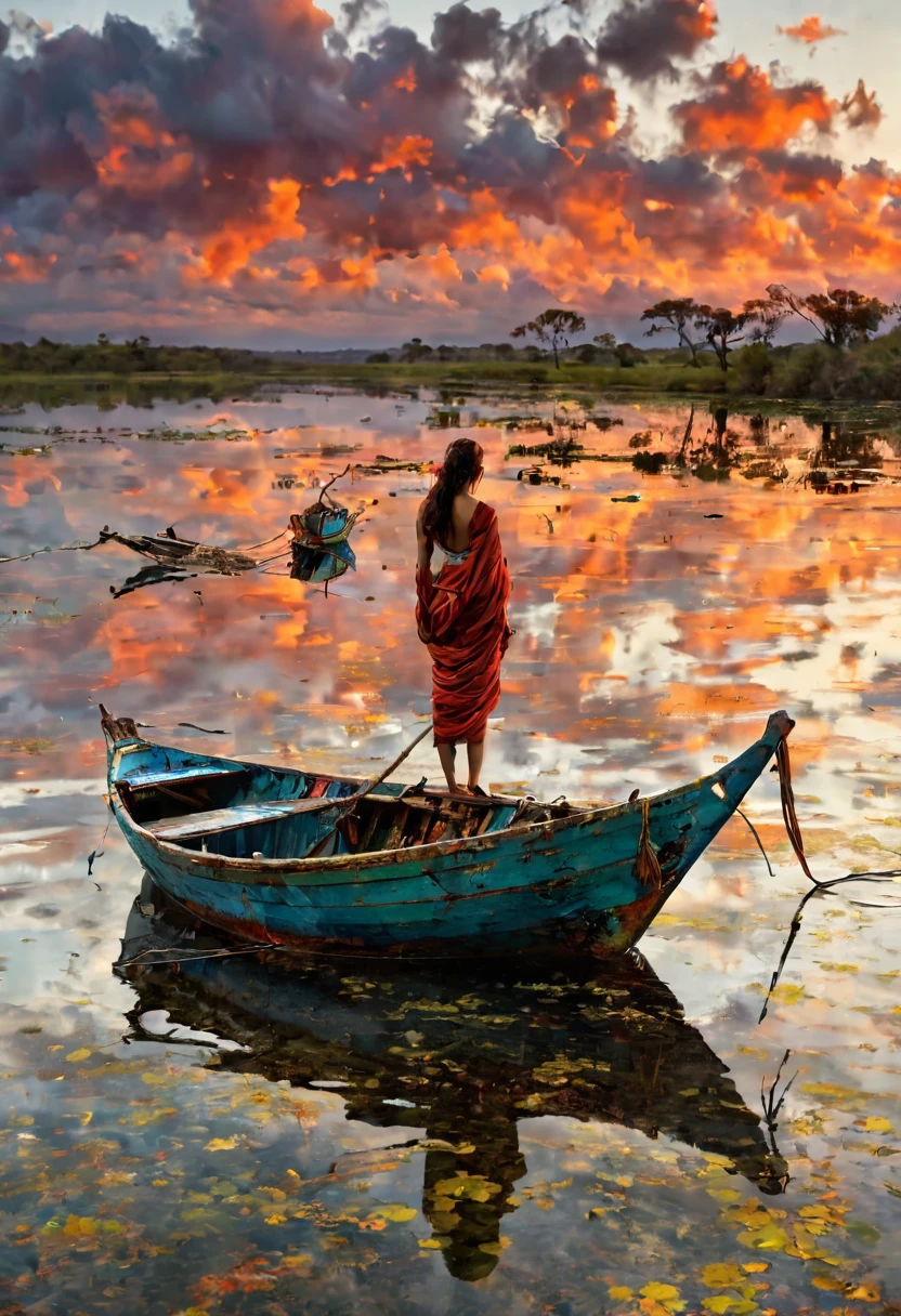 a beautiful boat, art by David Mould, Brooke Shaden, Ingrid Baars, Mordecai Ardon, Josh Adamski, Chris Friel
