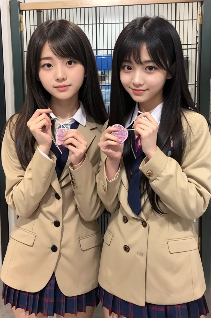 Korean high school girls imprison me