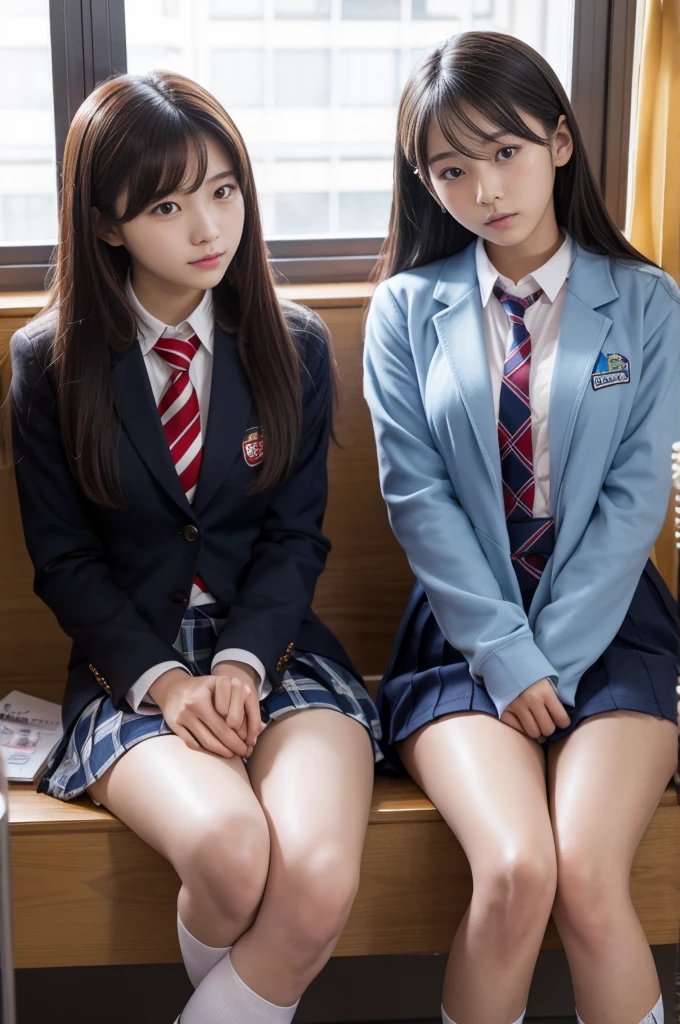 Korean high school girls imprison me
