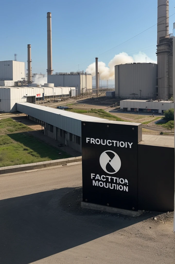 I want to create a logo for a protest against the factory which spread polution every were and the slogen should be shut down VCA power plant