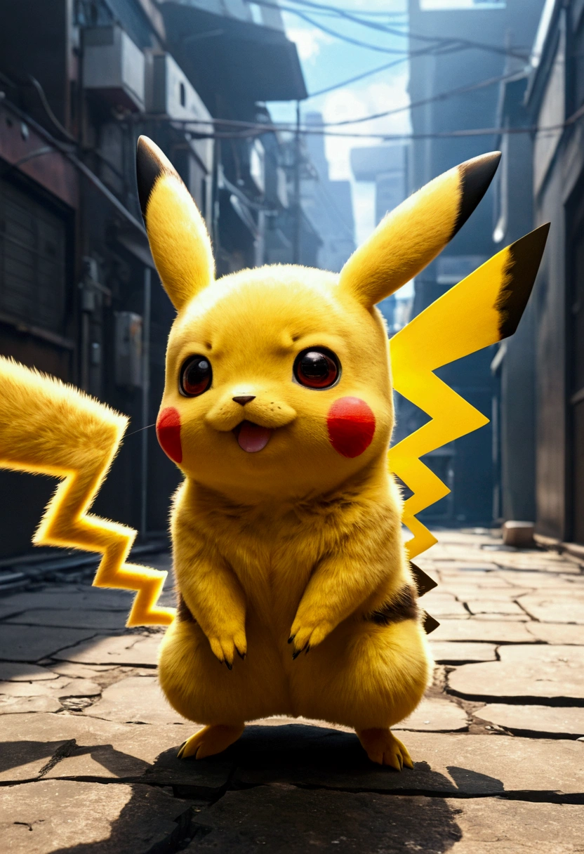 Pikachu、Anime Style