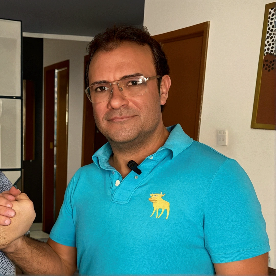 Cartoon character of a politician man in black glasses and blue shirt, with arms crossed, animation character, stylized character, animation style rendering, 3d stylized, Arnold Maya rendering, Stylized 3D rendering, toon render screenshot, 3d character, 3d character, Stylized 3D rendering, 3D character rendering, cartoon character, Personagem de close up, character posing,  (Pixar-style) (master part:1.2) (bokeh) (best qualityer) (skin detailed) (detailed texture) (8k) (Argilla) (cinematic lighting) (sharp focus