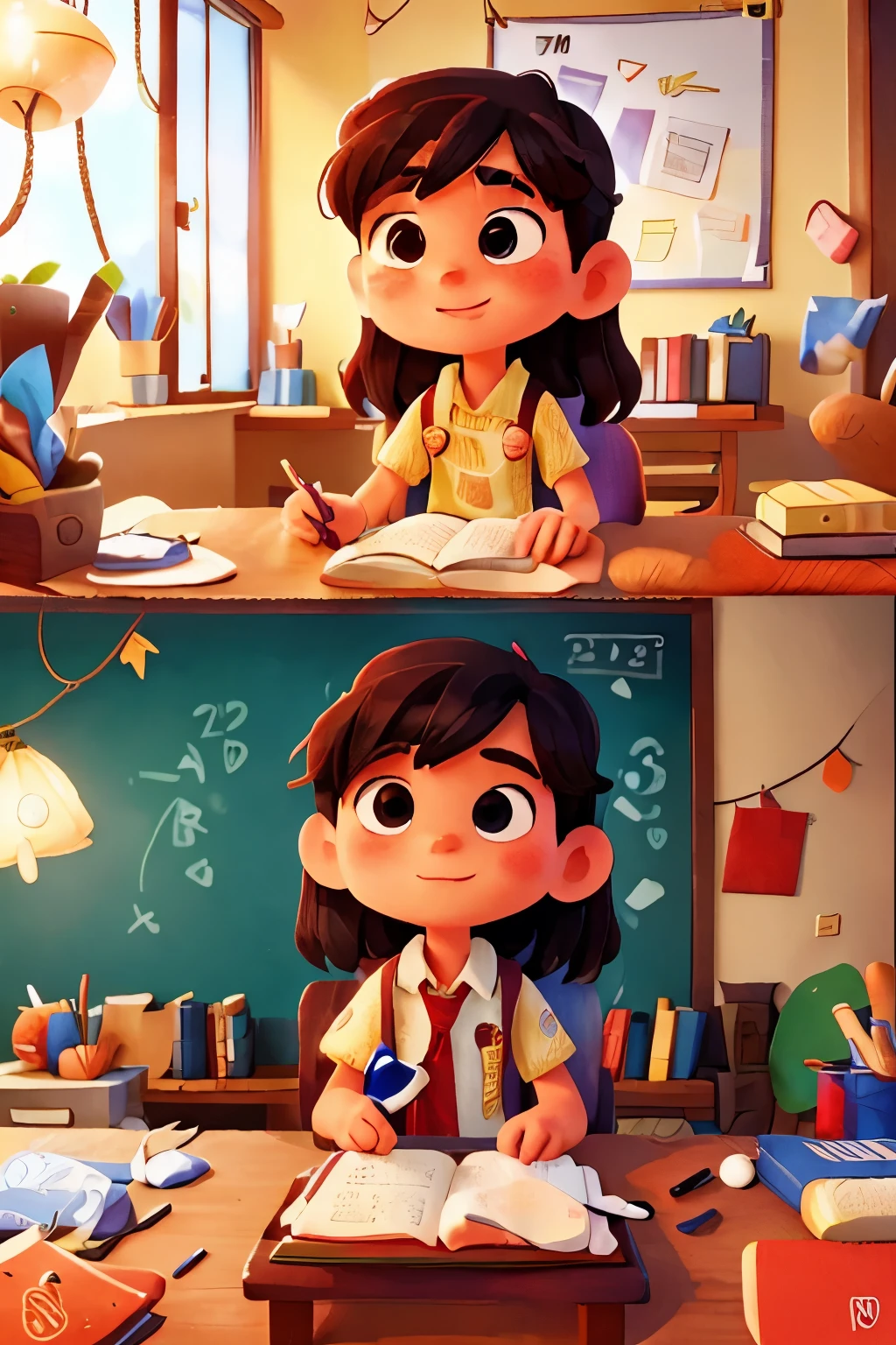 Story of improvement of a student