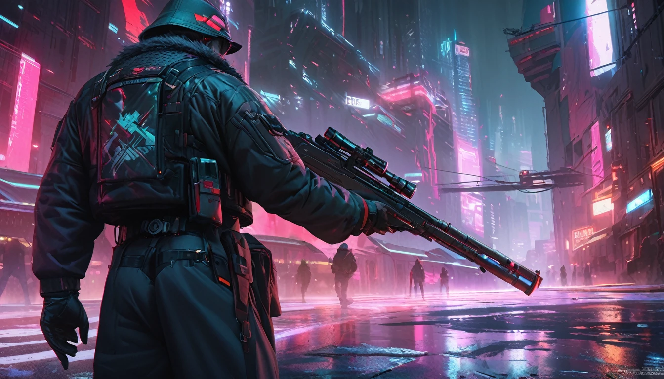 Cyberpunk Moscow, high quality, high resolution, hyperrealism