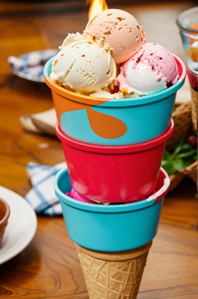 Fire Ice Cream