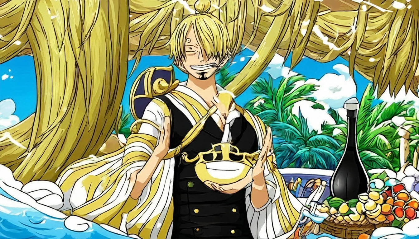 Going Merry; Sanji One Piexe Ukulelê, by Eiichiro Oda