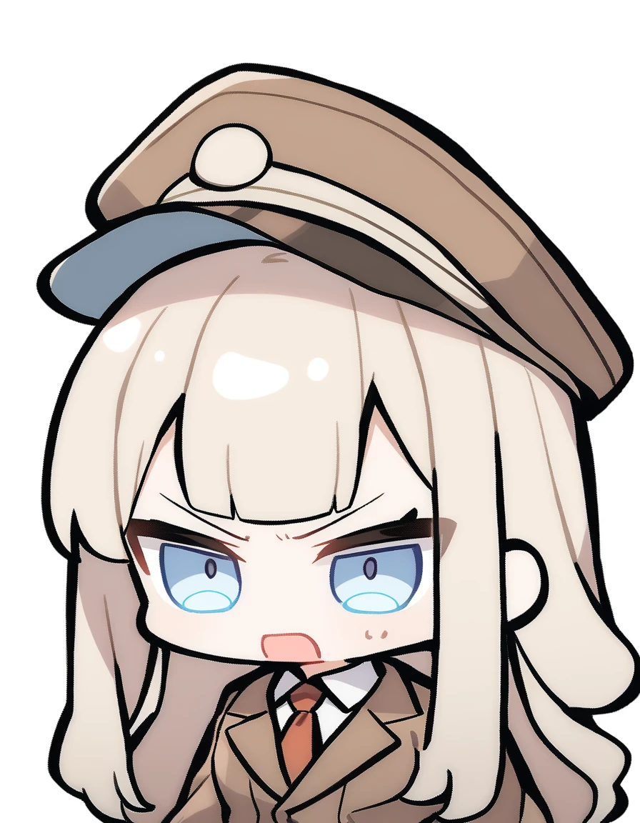 <lora:teary:0.7><lyco:kanna1-000007:1.0>masterpiece, best quality, solo, kannadef, blonde long hair, hair over one eyes, animal ears, closed eyes, upper body, face portrait, (tears:1.1), frown, white simple background