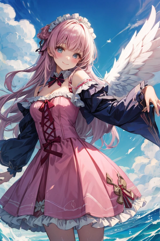 Ideal Beautiful Girl、Archangel、smile、Very cute pink lolita dress