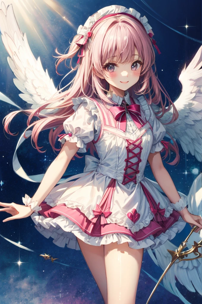 Ideal Beautiful Girl、Archangel、smile、Very cute pink lolita dress