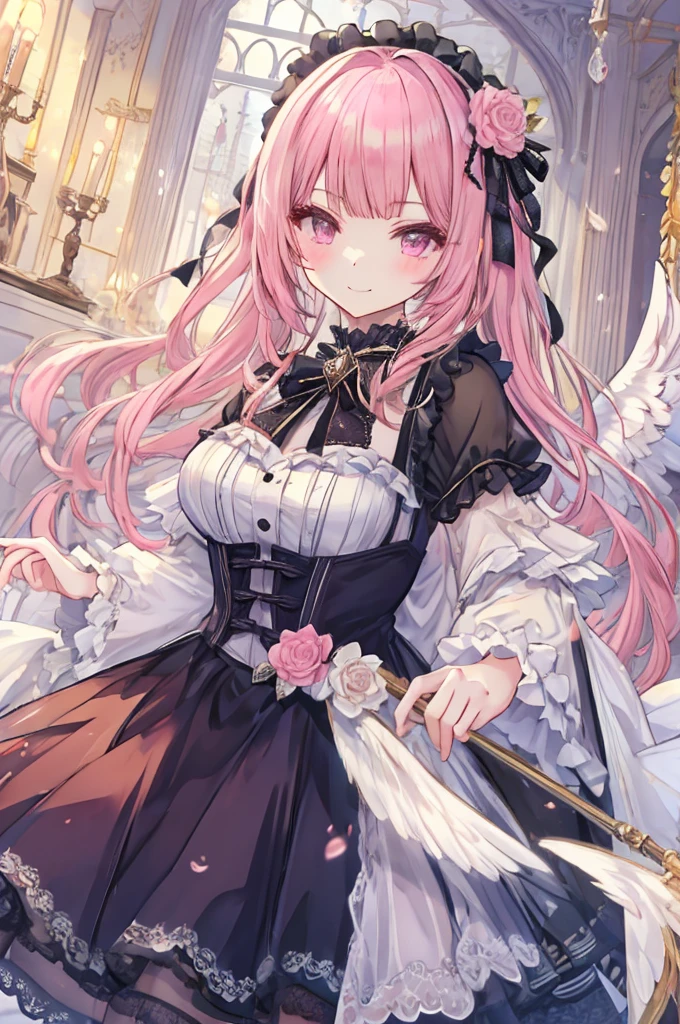 Ideal Beautiful Girl、Archangel、smile、Very cute pink lolita dress