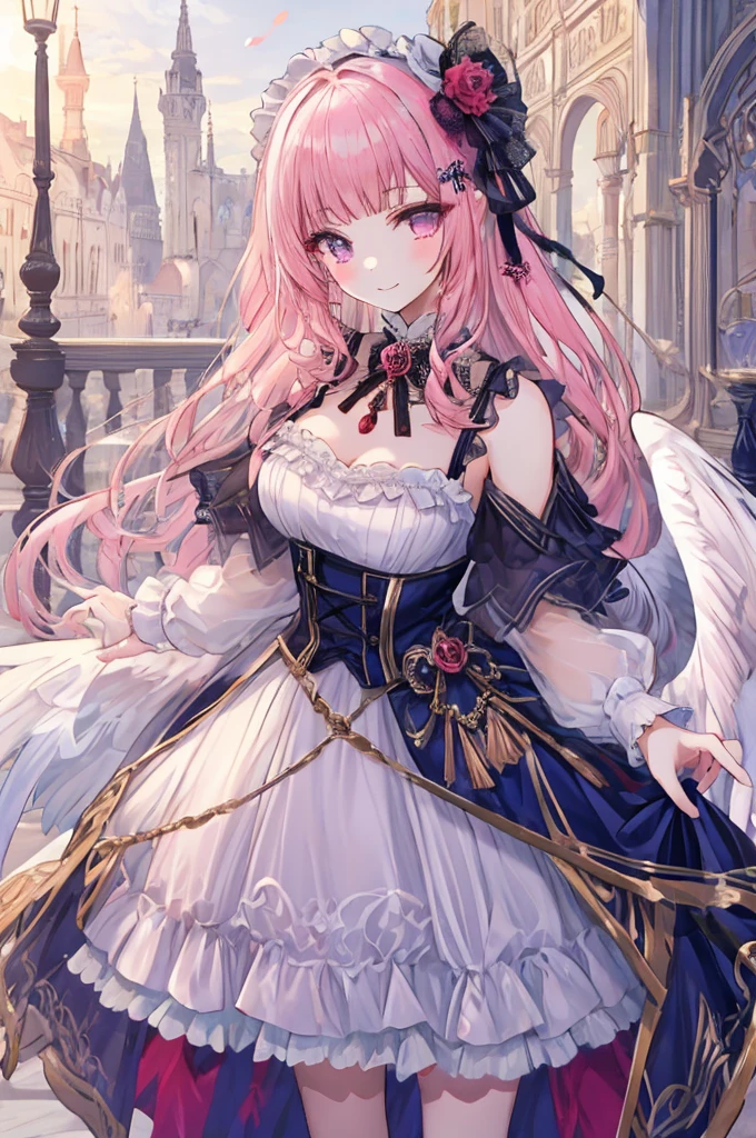 Ideal Beautiful Girl、Archangel、smile、Very cute pink lolita dress