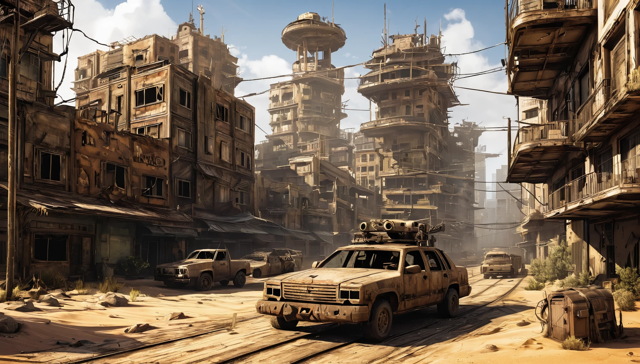 navio city desert post apocalyptic