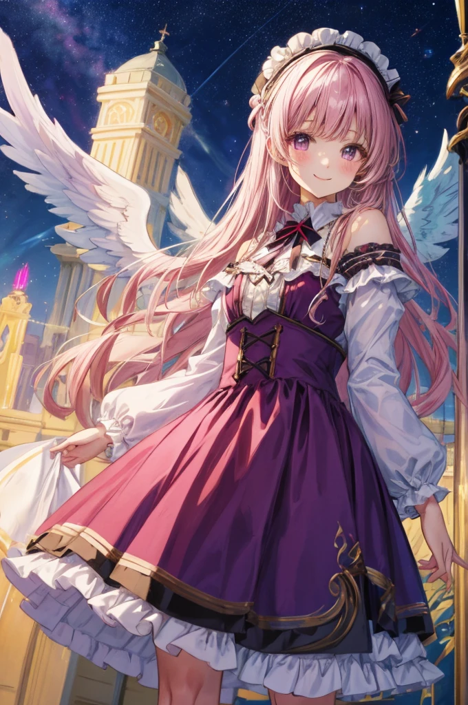 Ideal Beautiful Girl、Archangel、smile、Very cute pink lolita dress