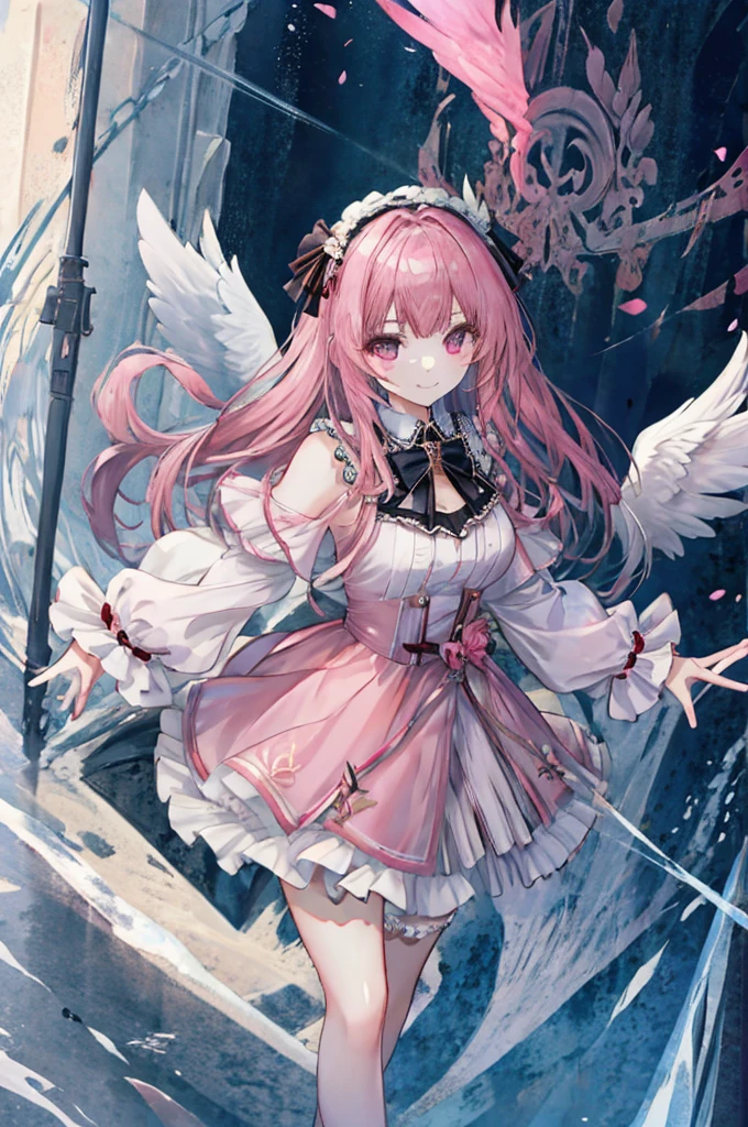 Ideal Beautiful Girl、Archangel、smile、Very cute pink lolita dress