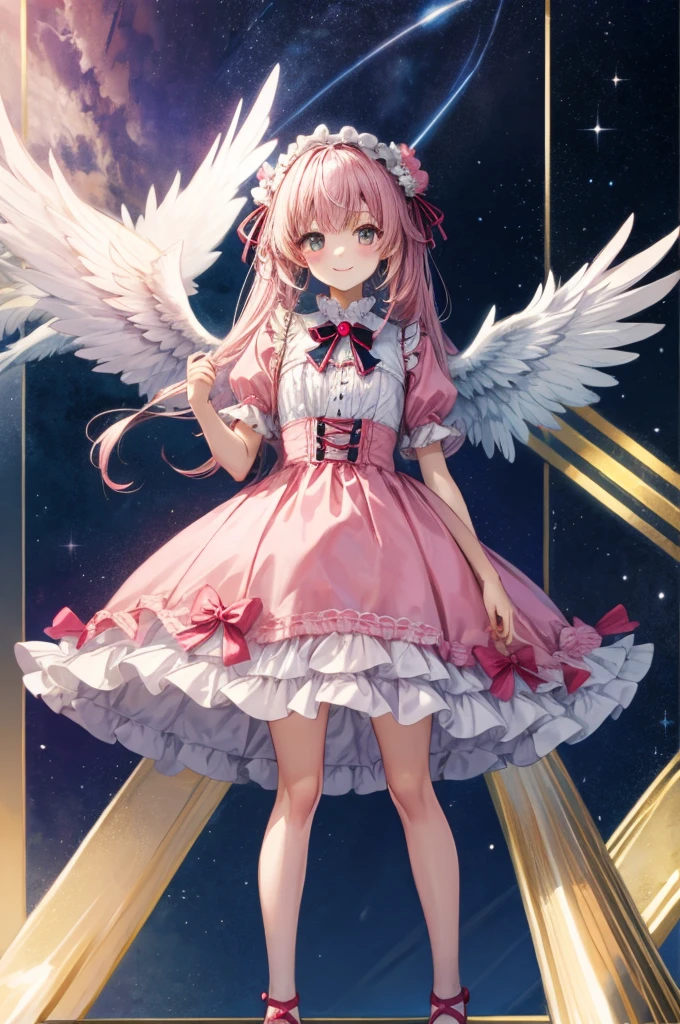 Ideal Beautiful Girl、Archangel、smile、Very cute pink lolita dress