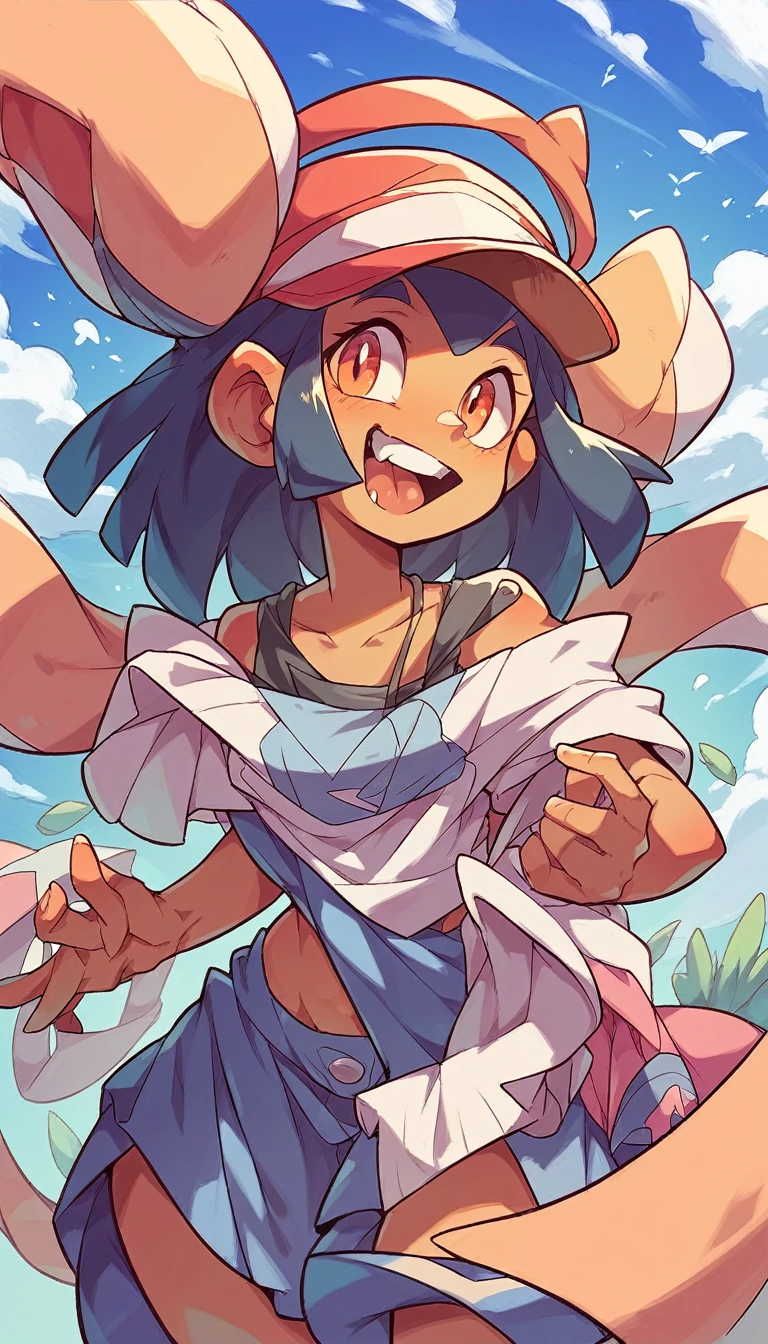 Imagine Nesa from pokemon