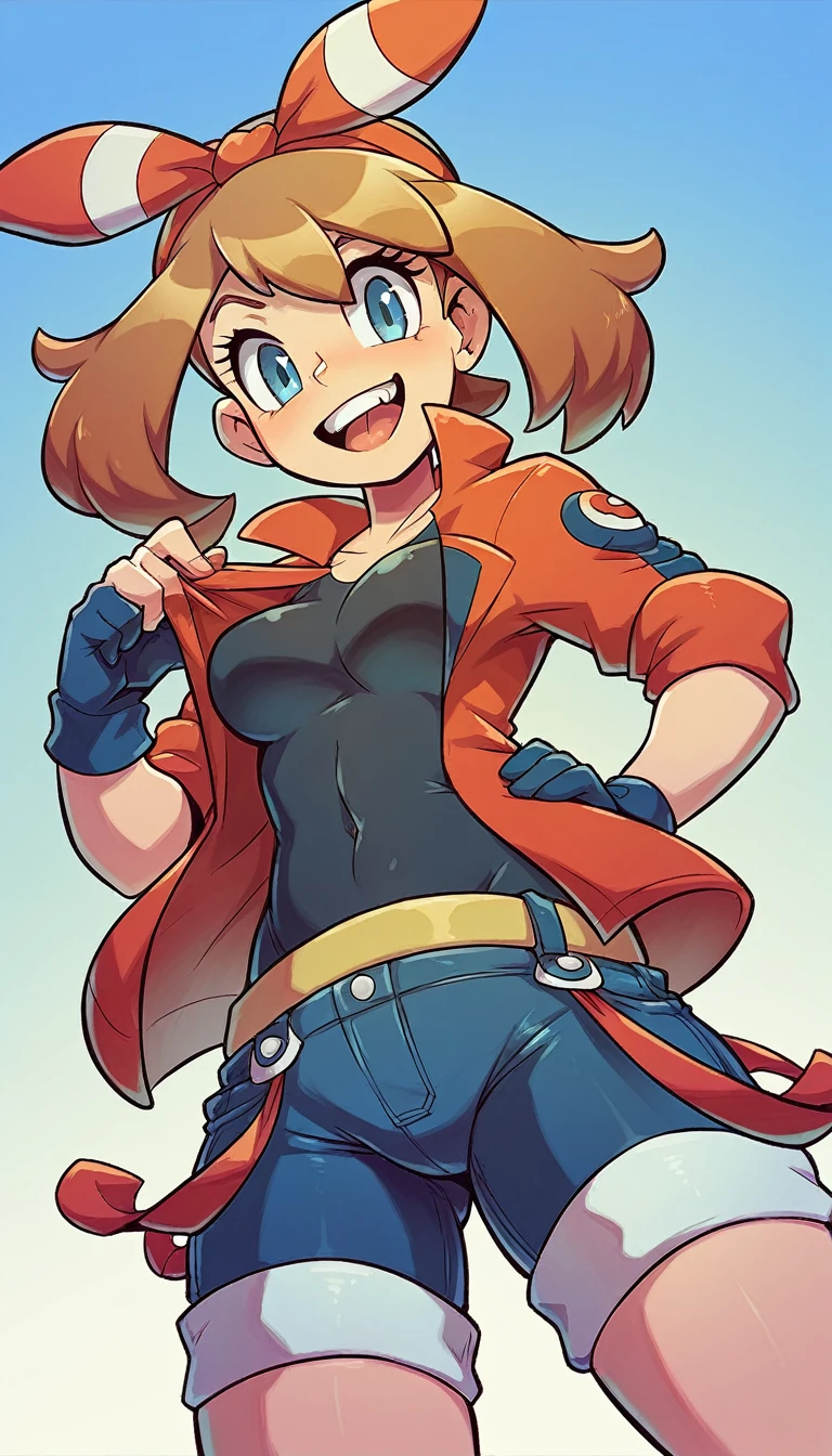 Imagina a May de pokemon