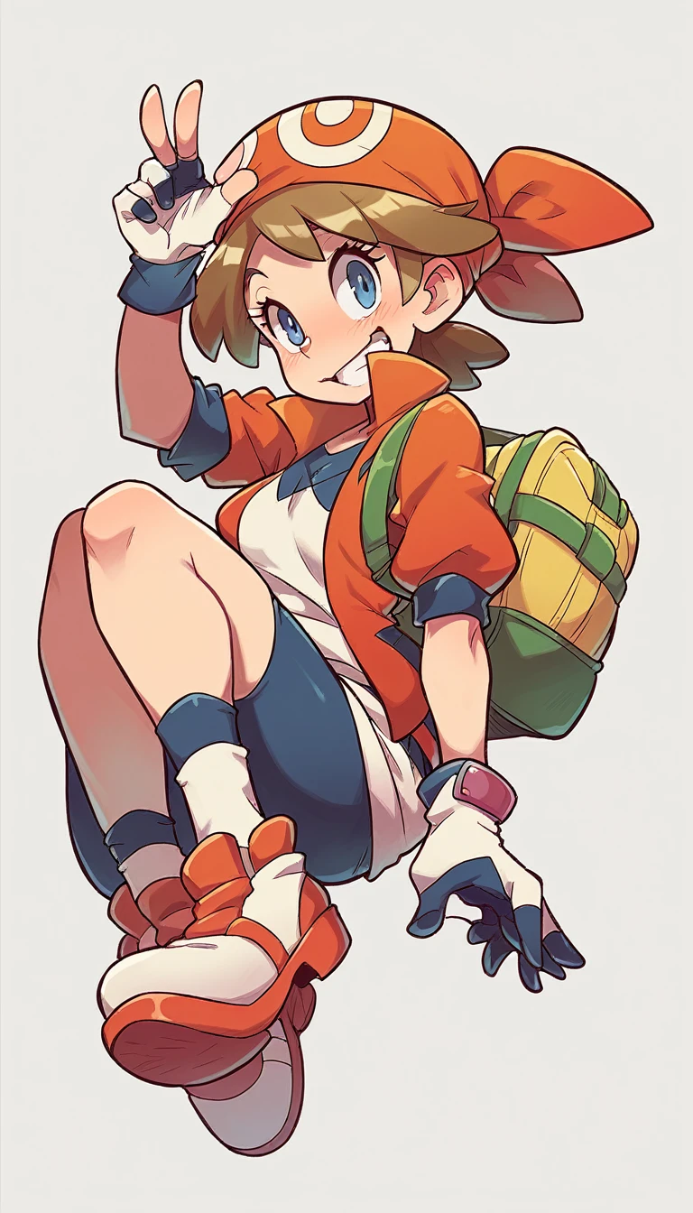 Imagina a May de pokemon