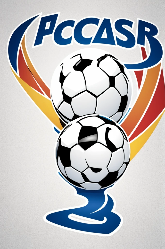 Soccer logo white background pg
