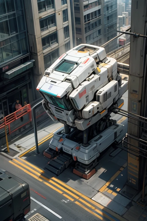 Toilet Robot,Giant Robot,human_phi,droid,meca,break in the city