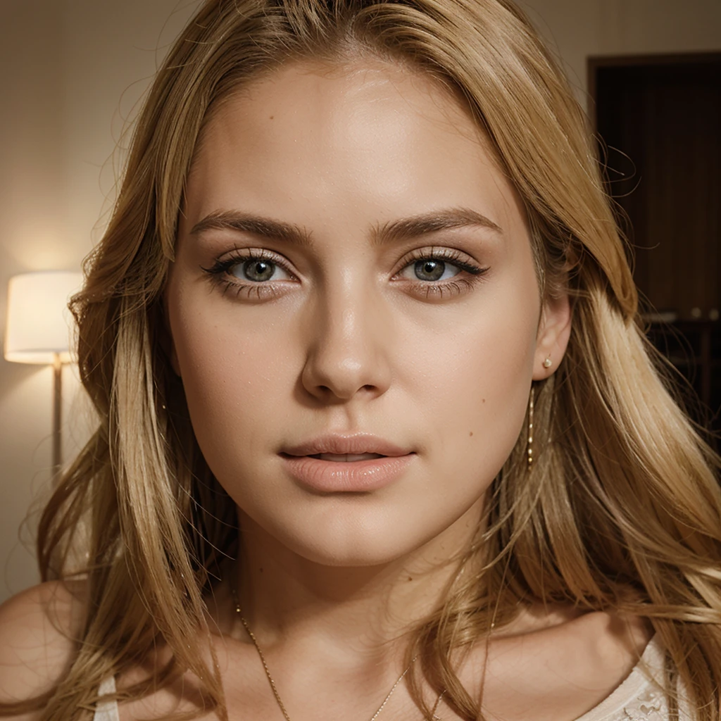Blonde with big ones, super realistic.