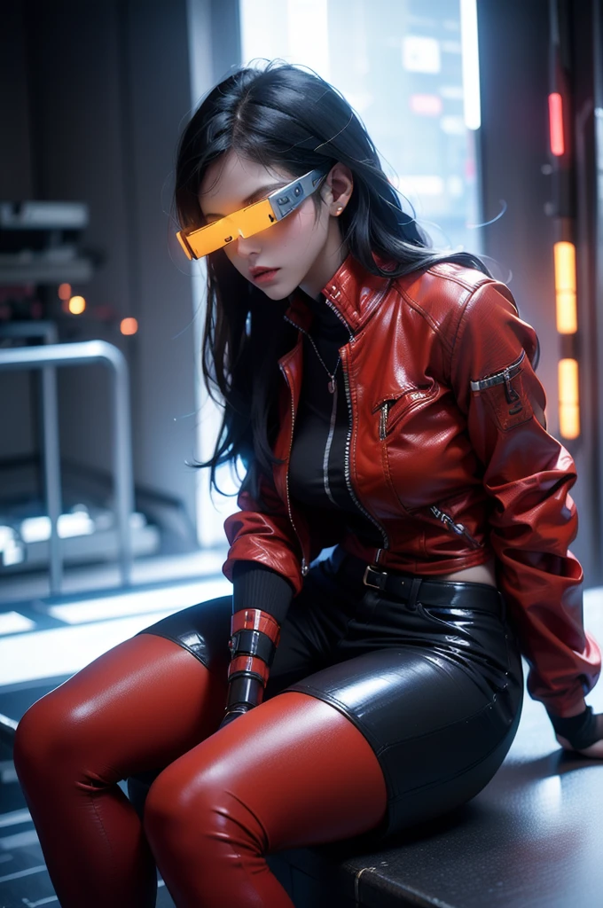 1girl,cyberpunk,science fiction,(head-mounted display:1.3),glowing,vr glasses,vaporwave,
Best quality,masterpiece,ultra high res,highly detailed, 8k, artstation, concept art, HD,âultra detailed, no blur, trending on artstation, by Alphonse Mucha, generous, warm light, bright, vivid, beautiful, intricate, elegant, perfect composition, whole atmosphere, cinematic, dramatic ambient, rich vibrant colors, full complex, fantastic epic, thought, advanced, professional, winning awarded, singular, best, emotional, gorgeous, marvelous, romantic, flowing, enhanced, color, pure, attractive, fascinating, hopeful, shiny, magnificent